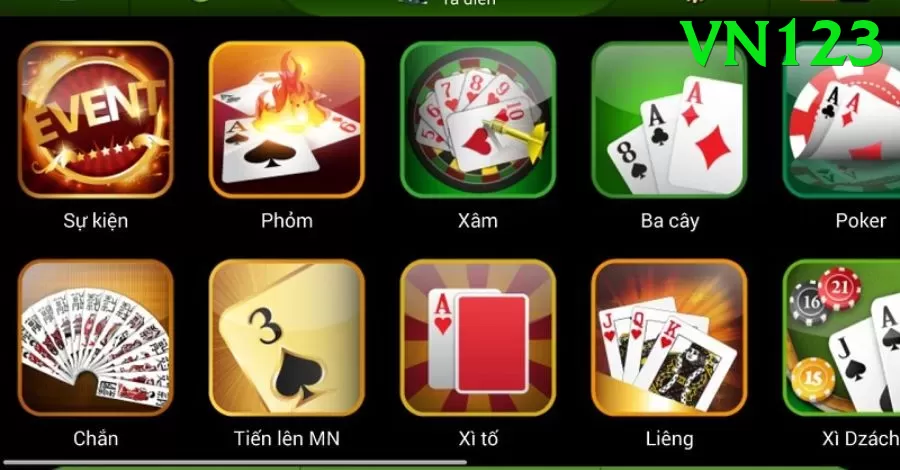 Game Bài 3D - vn123 - Game chiến thuật